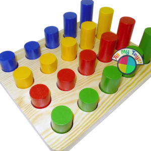 Разноцветные цилиндры