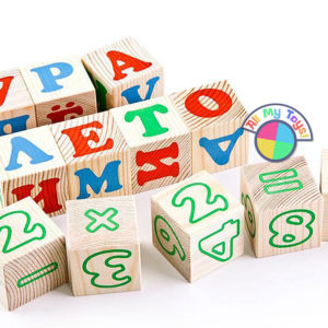 Кубики «Алфавит с цифрами»